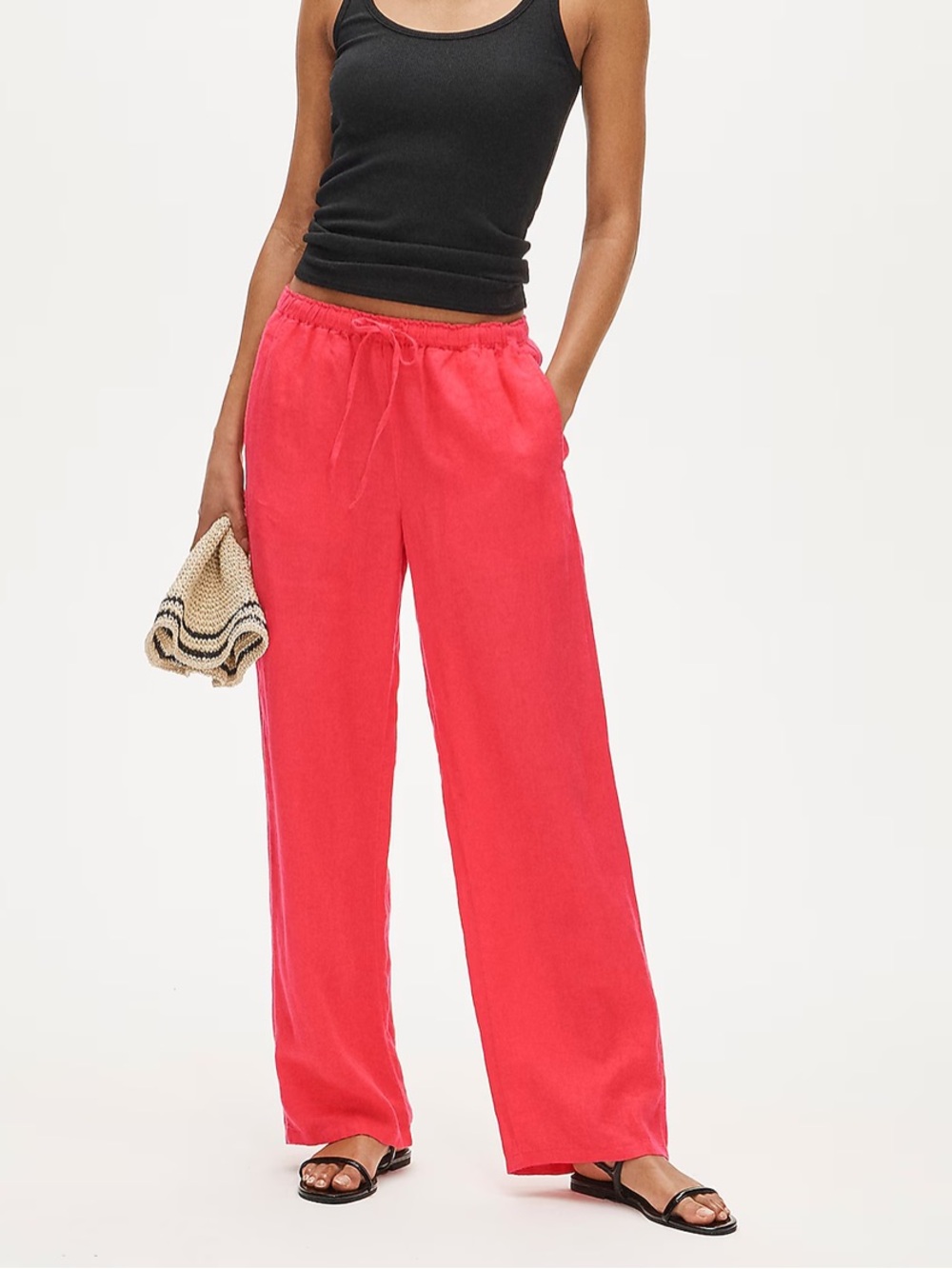 J. Crew Soleil pant in Linen